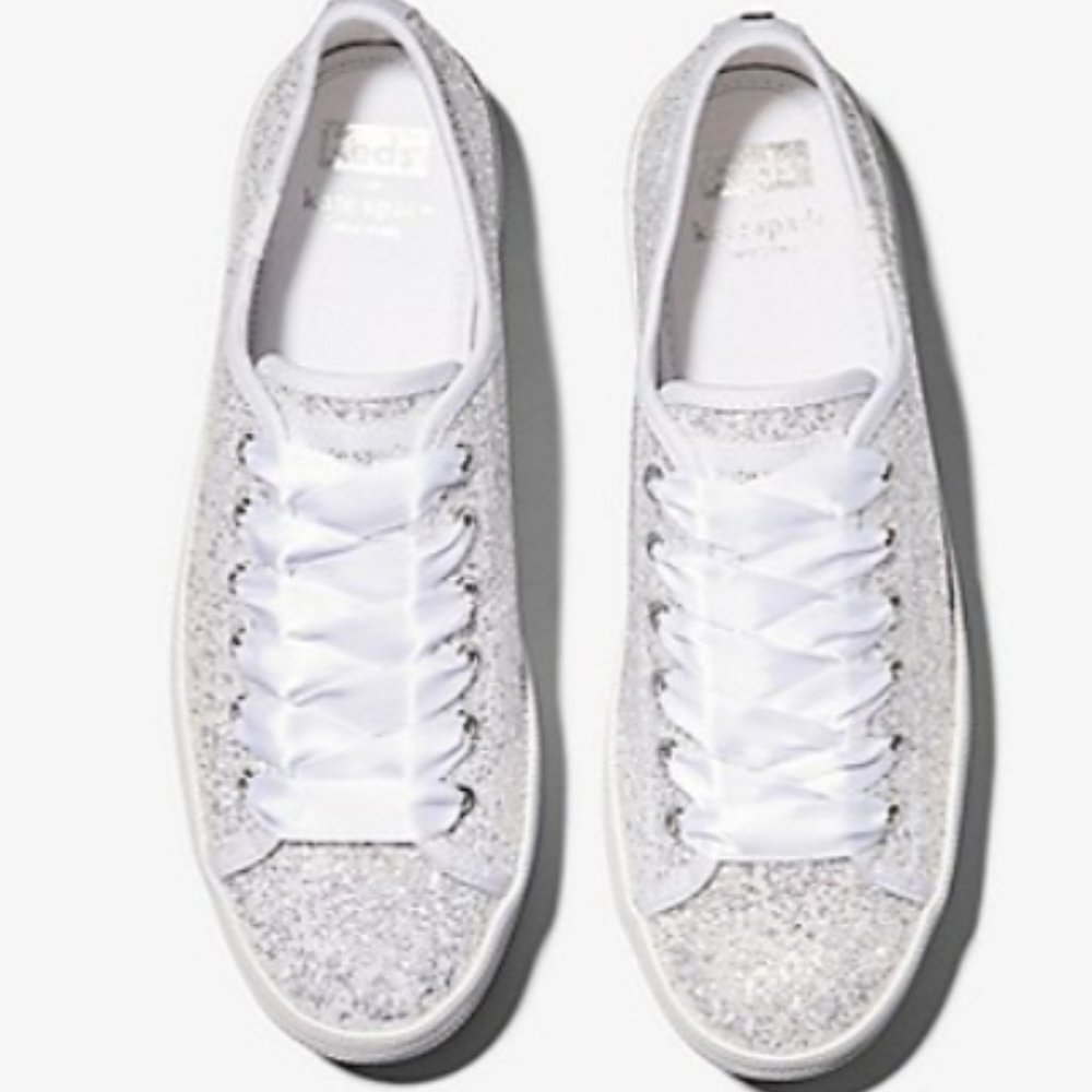 Women's Keds x Kate Spade Triple Up Glitter Sz 7M